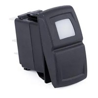 Sierra Rk19120 Contura Xiv Rocker Switch, Off-On-(On), Spdt - Rk19120 - 11-Rk19120F1