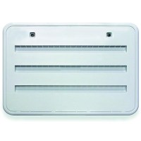 Plastic Side Vent Polar White Norcold Rvx - 621156Pw - 121-621156Pwf1