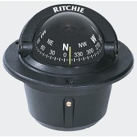 Explorer Flush Mt. Compass, Black - F-50 - 128-F50F1
