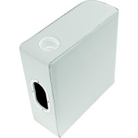 Deluxe Pontoon Furniture, Right Radius Arm Rest, White - 8Wd112-204 - 144-8Wd112204F1