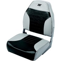 Wise Mid Back Fishing Seat, Gray/Charcoal - 8Wd588Pls-664 - 144-8Wd588Pls664F1