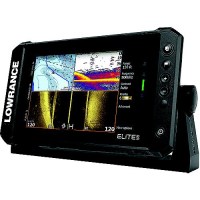 Lowrance 00015688001 Elite Fs 7 Fishfinder/Chartplotter W/C-Map Contour+ & Active Imaging 3-In-1 Transducer - 000-15688-001 - 149-00015688001F1