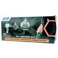 Camco 39867 Rhinoextreme Rv Sewer Kit 20' - 39867 - 17-39867F1