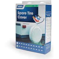 Camco 45345 Vinyl Spare Tire Cover, 28