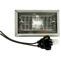 Anderson Utility/Courtesy Light Clear With Chrome-Plated Abs Housing - E126C - 177-E126Cf1