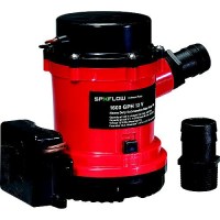 1600 Heavy Duty Automatic Bilge Pump With Ultima Switch 12V - 01674-001 - 189-01674001F1