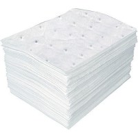 Buffalo Recycled Medium Weight Oil Only Sorbent Pads (100 Per Pack) - 90820 - 199-90820F1