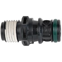 Attwood 8838Tm6 Universal Sprayless Connector - Male Tank Fitting W/Pre-Applied Thread Sealant - 8838Tm6 - 23-8838Tm6F1