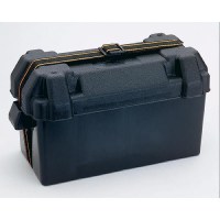 Attwood 90841 Large Battery Box, Black, Vented - Fits Group 29/31 - 2623904 - 23-90841F1