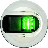 Attwood Lightarmor Led Vertical Surface Mount Starboard Side Light, Round - Nv3012Ssg-7 - 23-Nv3012Ssg7F1