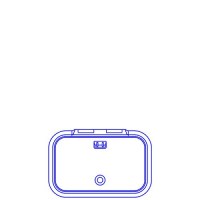 Lewmar Ocean Hatch, Size 20 Flat Base - 39620050 - 239-39620050F1