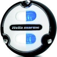 Hella 016145011 Apelo A1 Underwater Light, White Lens, White/Blue Leds - 16145011 - 265-016145011F1