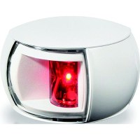 Hella 980520111 Naviled® Port (Red) Side Light Only, White W/Clear Lens, 1 Ea. - 980520111 - 265-980520111F1