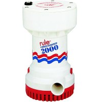 Rule 12V Automatic Bilge Pump, 2000 Gph - 53S - 29-53Sf1
