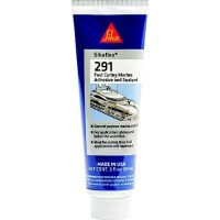Sikaflex® 610566 291 Marine Polyurethane Adhesive / Sealant, Black, 3 Oz. Tube - 610566 - 884-610566F1