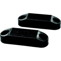 Jr Products 0630105 Magnetic Baggage Door Catch, Black - 06-30105 - 342-0630105F1