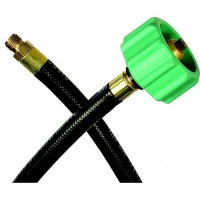 Jr Products 0730715 Rv Rubber Pigtail Hose With 1/4