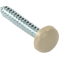 Jr Products Kappet Screws With Covers, Beige, 14/Pk - 20425 - 342-20425F1