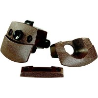 Jr Products 20505 Brown Privacy Latch For Rv Sliding & Folding Interior Doors - 20505 - 342-20505F1