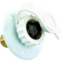 Jr Products 62165 Metal Rv City Water Flange - 62165 - 342-62165F1