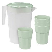Camp Casual Cc013Ms Pitcher & Tumbler Set, Mountain Sage - Cc-013Ms - 342-Cc013Msf1