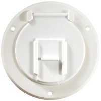 Basic Round Cable Hatch, Polar White - B120 - 350-B120F1