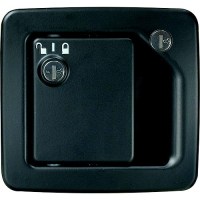 Rv Designer T507 Black Mh Rv Entrance Door Handle Hardware With Deadbolt - T507 - 350-T507F1