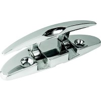 Seadog 0411251 Oval Folding Cleat, Polished Ss - 041125-1 - 354-0411251F1