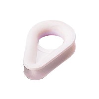 Sea-Dog 173551 Standard Thimble, White Nylon, 1/4