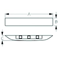 Sea-Dog Deluxe Led Courtesy Light, Down Lighting, Blue - 401421-1 - 354-4014211F1