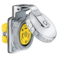 Hubbell Hbl303Sso Watertight Stainless Steel 30A 125V Shore Power Outlet - Hardware Included - Hbl303Sso - 36-Hbl303Ssof1