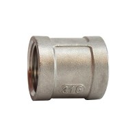 74417 316 Stainless Steel Coupling, 1-1/2