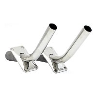 Tigress 88502 Gunnel Mount Outrigger Holder, Cast 316 Stainless, 1-1/8