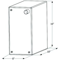 Icon Fresh Water Replacement Tank, 10 Gal. - 12729 - 398-12729F1