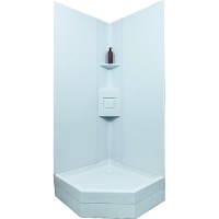 Icon 15246 Neo Angle Shower Surround, 90 Degree Corner - 15246 - 398-15246F1