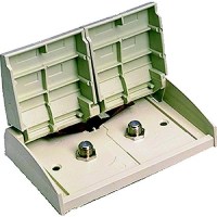 Winegard Wa1110 Ivory Dual Outdoor Rv Tv Receptacle - Wa-1110 - 401-Wa1110F1