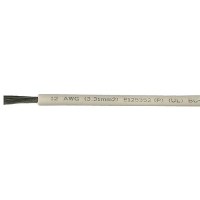 Cobra Wire A1012T05100Ft Primary Tinned Copper Wire, 12 Awg, 100', White - A1012T05100Ft - 446-A1012T05100Ftf1