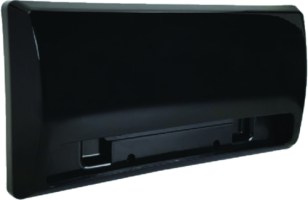 Heng'S J116Bkcn Exhaust Cover Assembly, Black - J116Bk-Cn - 634-J116Bkcnf1