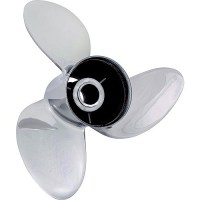 Solas 9551-145-21 Rubex Hr3 Stainless Steel Interchangeable Hub 3-Blade Propeller, 4-3/4