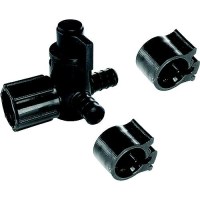 Flair-It Pexlock 3-Way Valve, 1/2