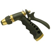 Seachoice 79631 Brass Hose Nozzle With Adjustable Spray Locking Lever - 79631 - 50-79631 Superseded By: 50-79633F1