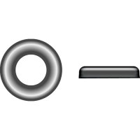 Seachoice Stainless Steel Finish Washer, 1/4