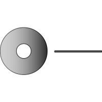 Stainless Fender Washer #10, .050