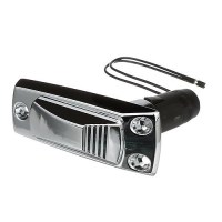 Seachoice All-Round White Light Spare Base, Zamak Die-Cast, Perma-Plate, Chrome Finish - 8271 - 50-08271F1