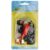 Seachoice Adapter Plug To Battery Cigarette Lighter, 12V - 15031 - 50-15031F1