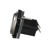 Seachoice Hourmeter Gauge For Boats, Round, 2 In., Stainless Steel Bezel - 15301 - 50-15301F1