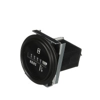Seachoice Hourmeter Gauge For Boats, Round, 2 In., Black Bezel - 15311 - 50-15311F1