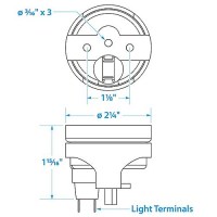 Seachoice Boat Fuel Gauge Kit, Includes Gauge And In-Tank Equipment - 50-15501 - 50-15501F1