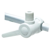 Seachoice 19561 Nylon Antenna Rail Mount - White - 19561 - 50-19561F1