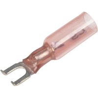 Seachoice 64054 3-To-1 Heat Shrink Spade Terminal - 22-18 Ga., #10 Stud, 25/Bag - 64054 - 50-64054F1